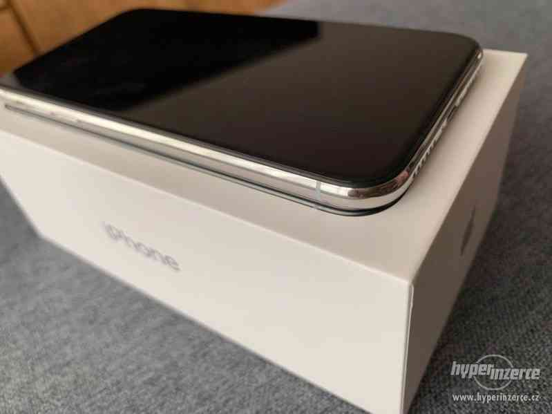 Iphone X 64gb silver top stav - foto 4