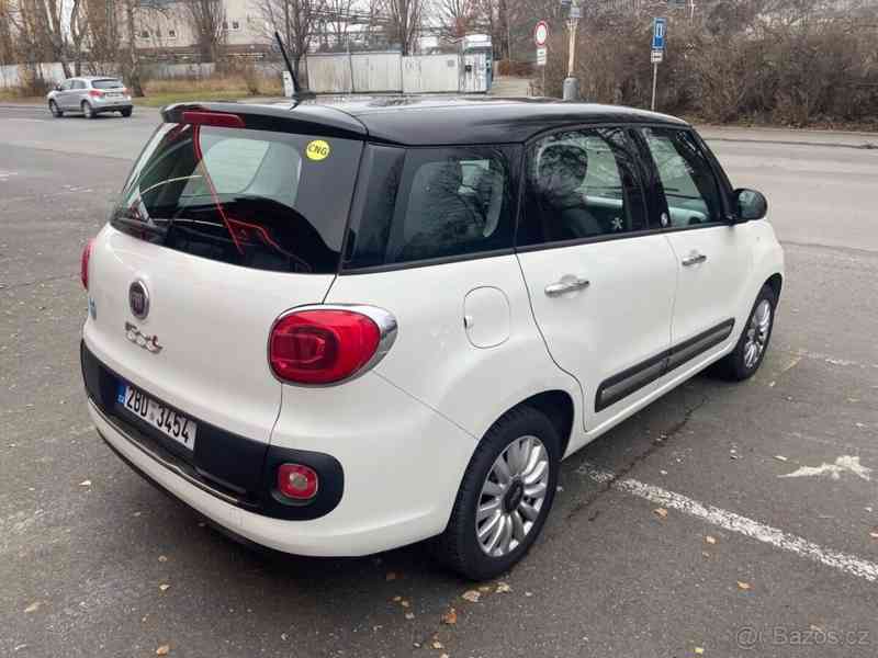 Fiat 500L TwinAir CNG/benzín, 2014, 62 k - foto 4