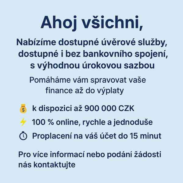 Spolehlivá a rychlá finanční pomoc 100%  - foto 2