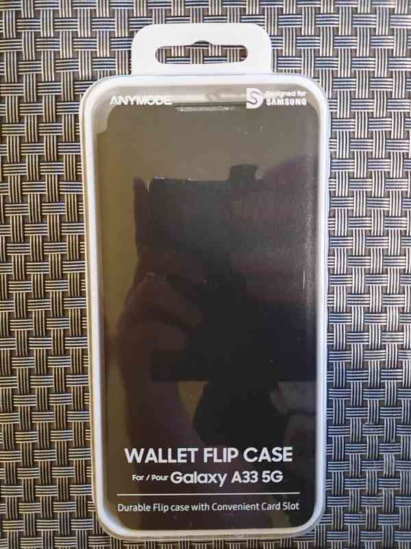 Flipové pouzdro černé pro Samsung Galaxy A33 5G - foto 1