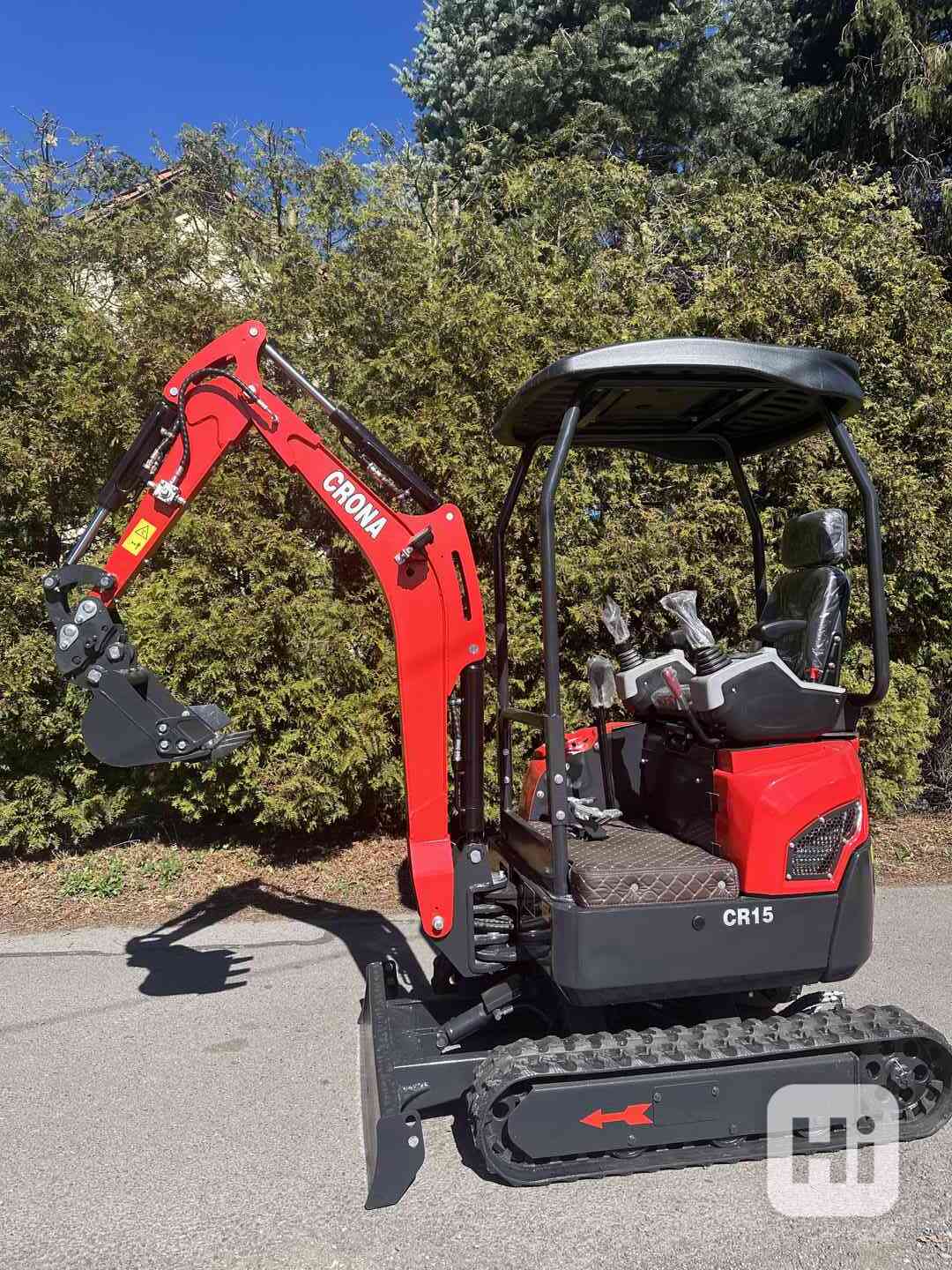 Bagr pásový CR15, CRONA - minibagr (YANMAR/KUBOTA) - foto 1