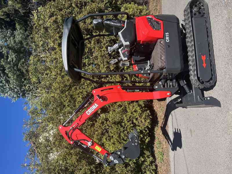 Bagr pásový CR15, CRONA - minibagr (YANMAR/KUBOTA) - foto 1