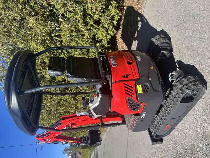 Bagr pásový CR15, CRONA - minibagr (YANMAR/KUBOTA) - foto 2