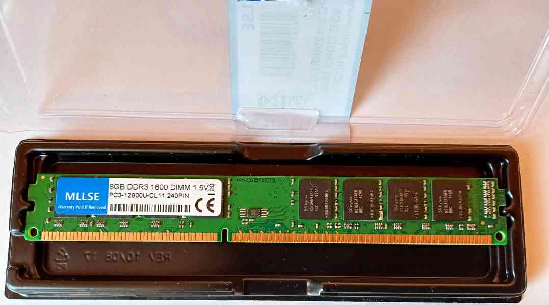 DDR3 ram paměti do PC o kapacitě 2x 8GB =16GB - foto 3