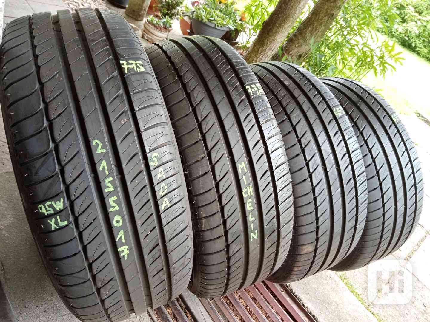Letní pneu 4kusy 215/50/17 vzorek 99% MICHELIN - dobírka - foto 1