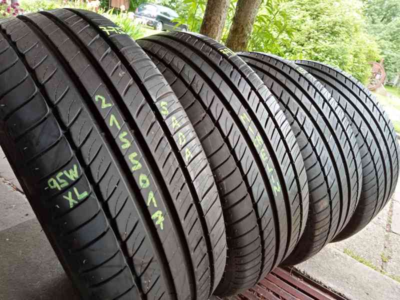 Letní pneu 4kusy 215/50/17 vzorek 99% MICHELIN - dobírka - foto 2