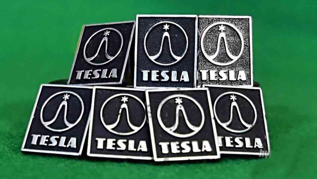 Odznaky z reprosoustav TESLA - Tesla ARS 1014, 1034, 1054...