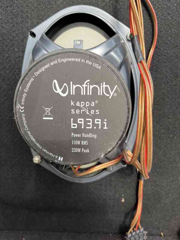 Reproduktory INFINITY Kappa - plato GOLF4 - foto 5