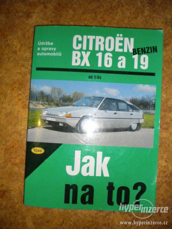 Dílenská příručka Citroën BX - foto 1