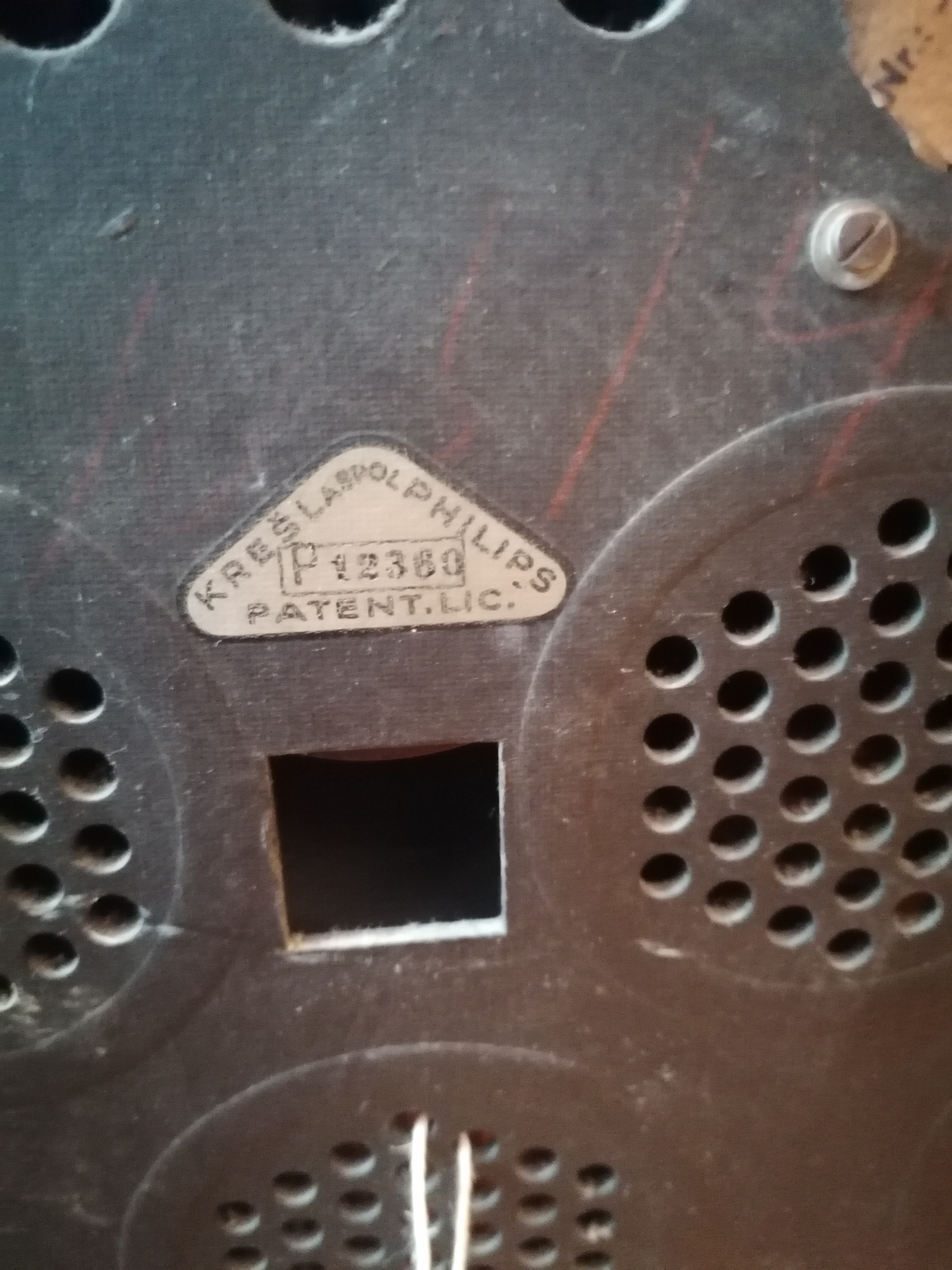 Staré Rádio Philips 834A Funkční, hraje a je kompletní  - foto 7