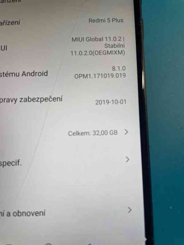 Redmi 5 plus Krásný stav - foto 5