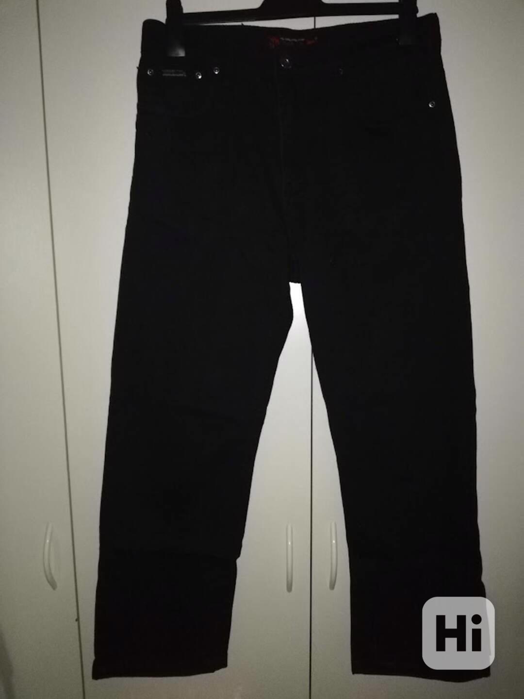 černé kalhoty HARPIA JEANS vel.34 - foto 1