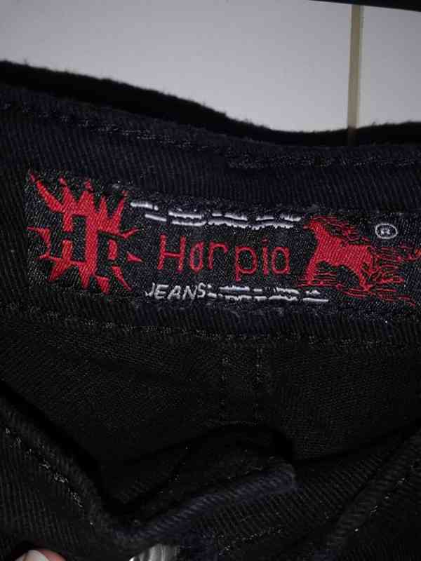 černé kalhoty HARPIA JEANS vel.34 - foto 4