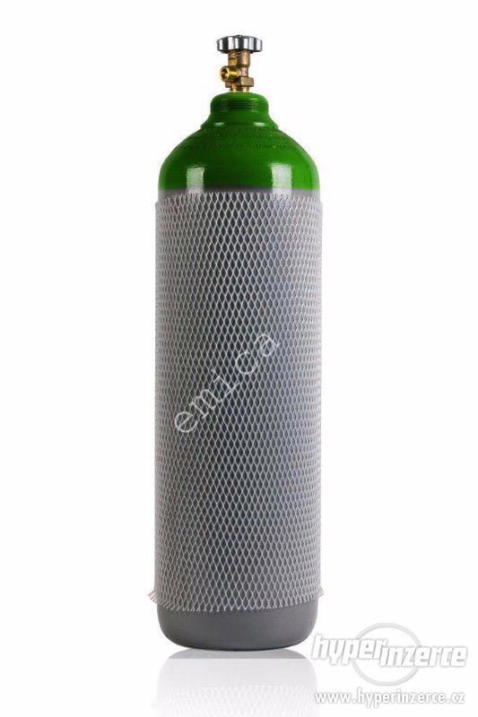 Tlakové láhve 8L 20L 200/300 bar ARGON CO2 BIOGON DUSIK KYSL - foto 1