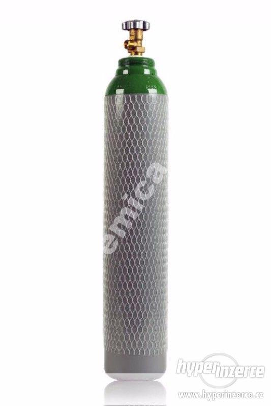 Tlakové láhve 8L 20L 200/300 bar ARGON CO2 BIOGON DUSIK KYSL - foto 4