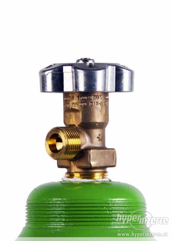 Tlakové láhve 8L 20L 200/300 bar ARGON CO2 BIOGON DUSIK KYSL - foto 5