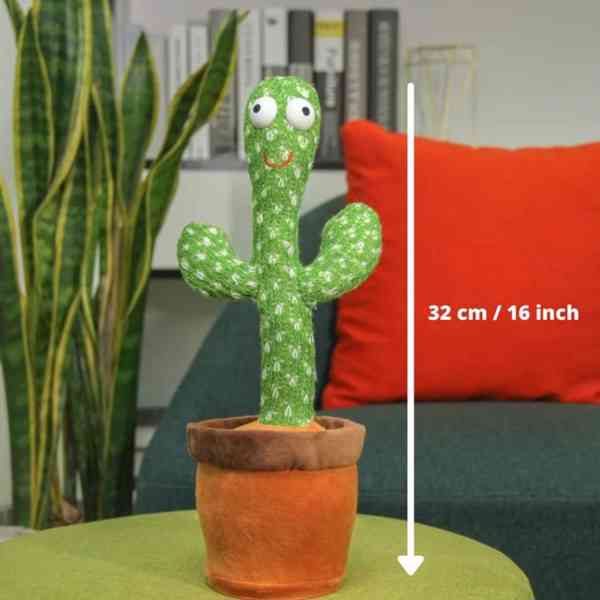 Plyšový kaktus  - foto 3