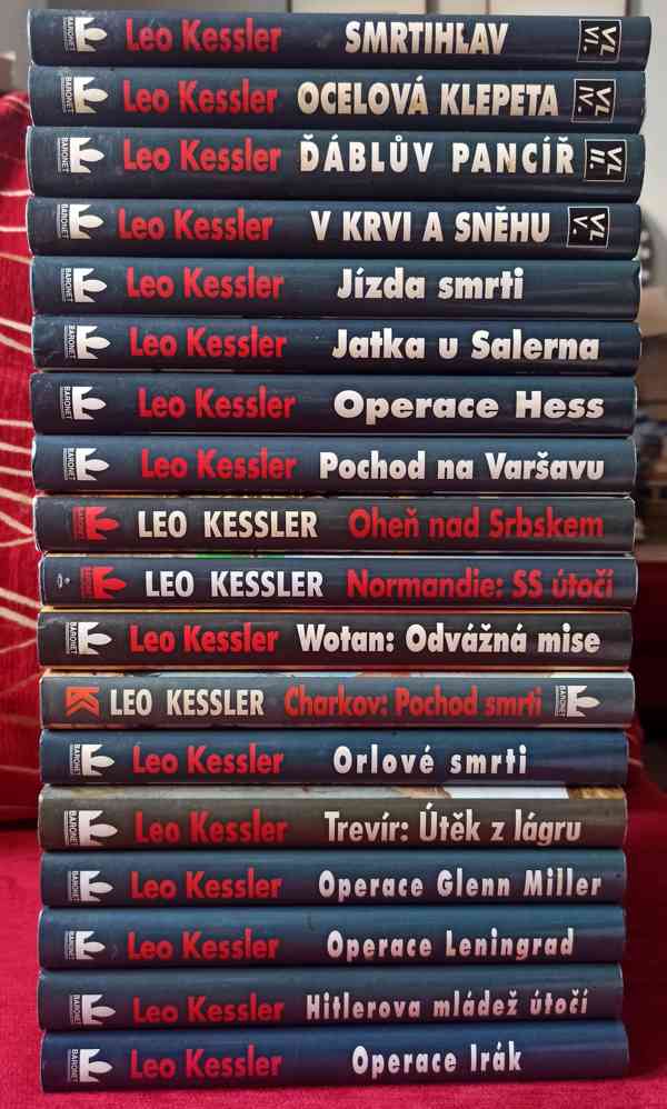 18x Leo KESSLER - SS WOTAN - prodej sbírky, levně !!!