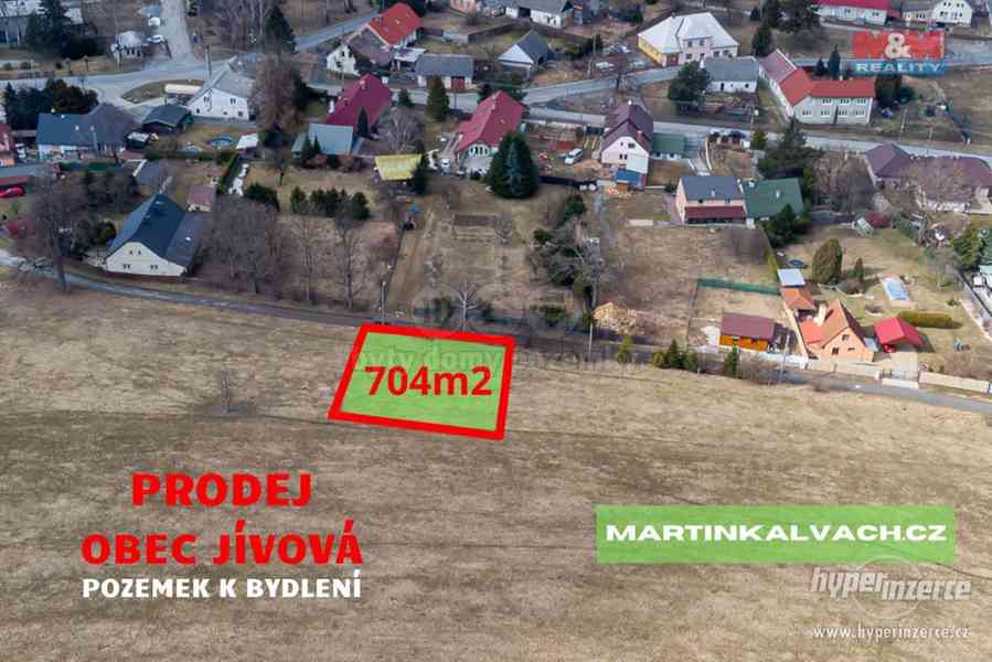 Prodej pozemku k bydlení, 704 m?, Jívová - foto 1