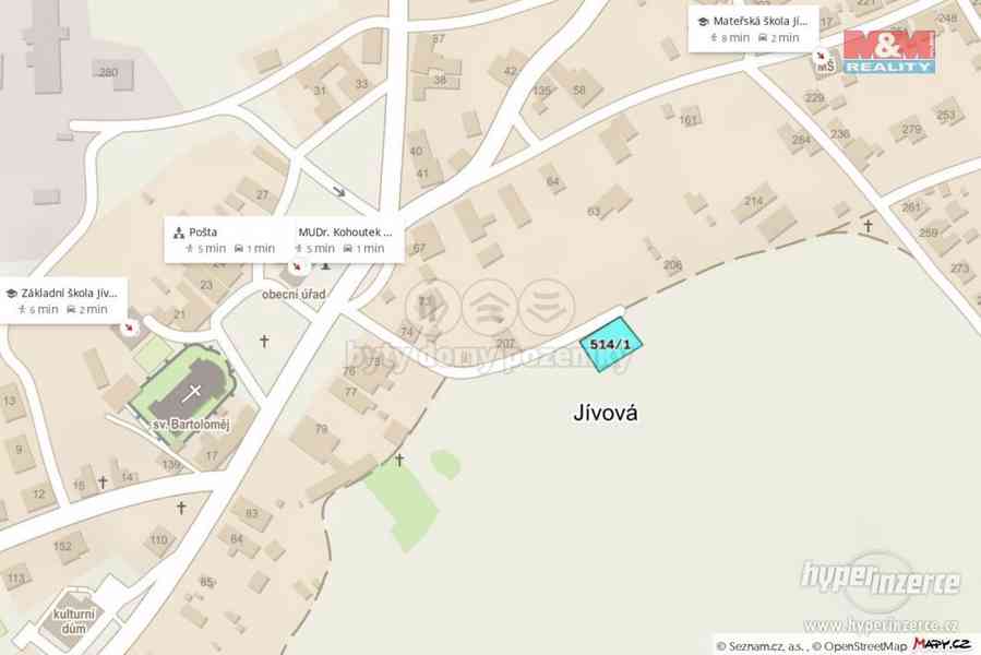 Prodej pozemku k bydlení, 704 m?, Jívová - foto 2