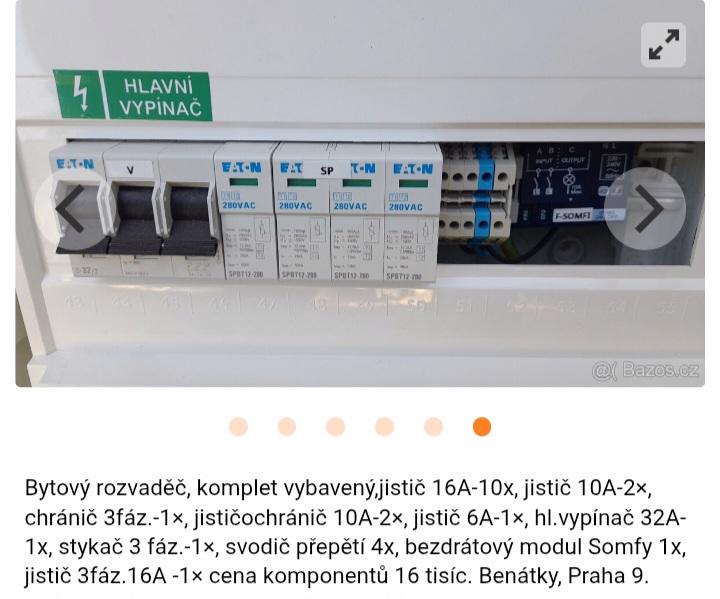 Rozvaděč pro byt či dům. - foto 6