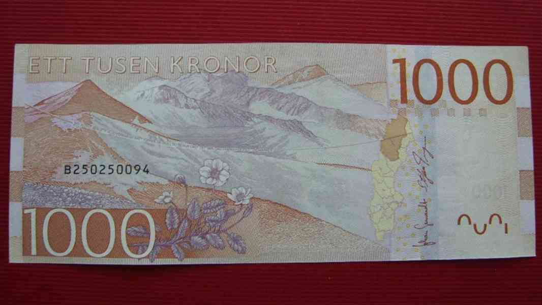 ŠVÉDSKO - 1000 kronor 2014. - foto 2