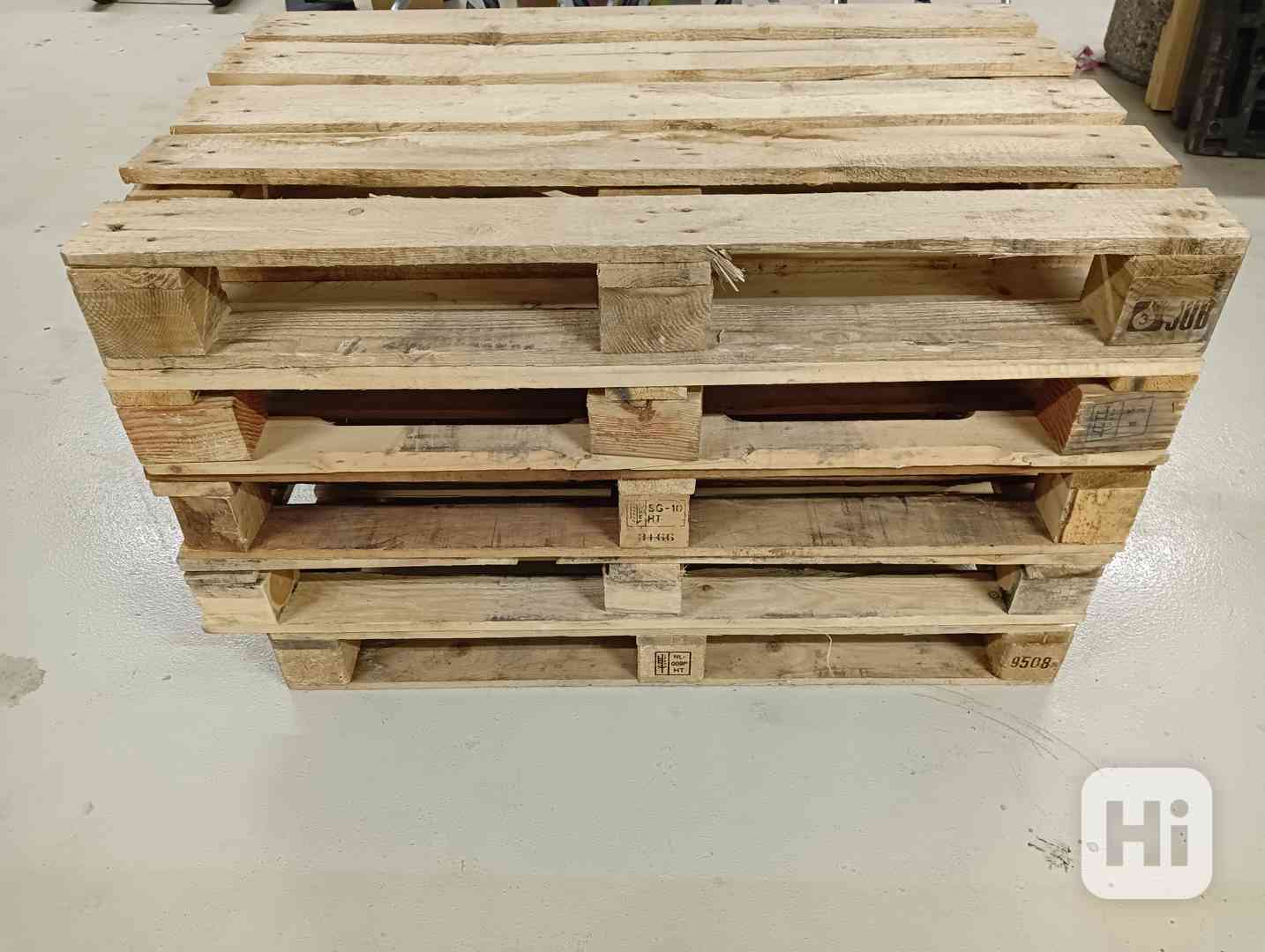 Přepravní palety 120x80 cm na další využití... - foto 1