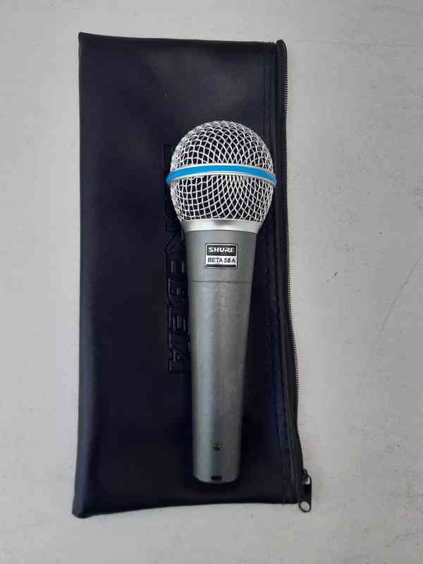 Mikrofony SHURE, Beta 58a + 3 ks. SM58 - foto 1
