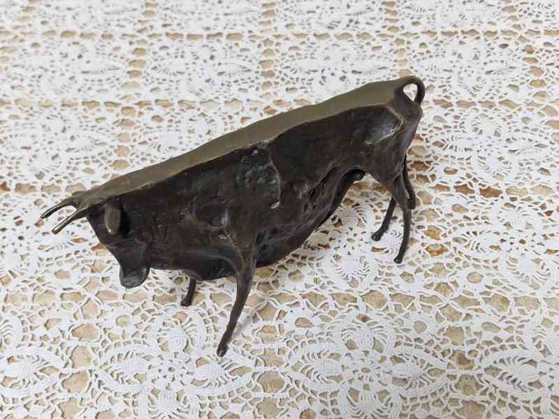 Bronzová Soška Býk Kubismus Picasso - foto 8