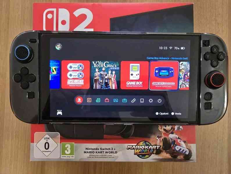 Nintendo Switch 2 - 256GB SD karta - Pouzdro - Pro Controlle - foto 7