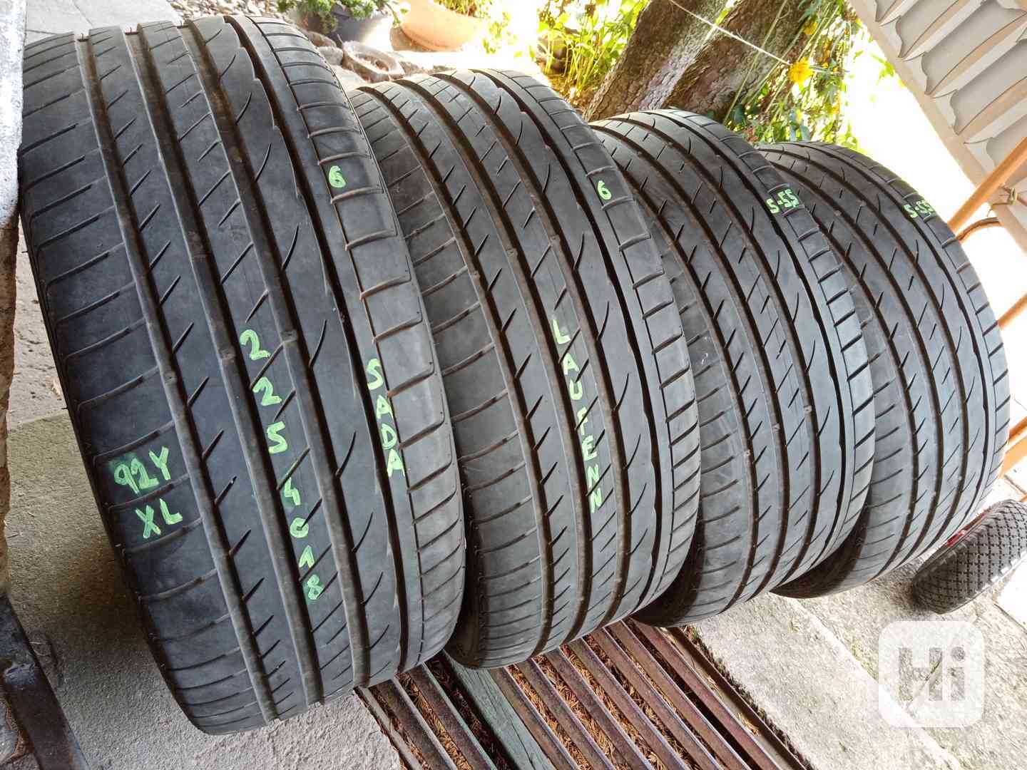 Letní pneu 4kusy 225/40/18 vzorek 80% LAUFENN - dobírka - foto 1