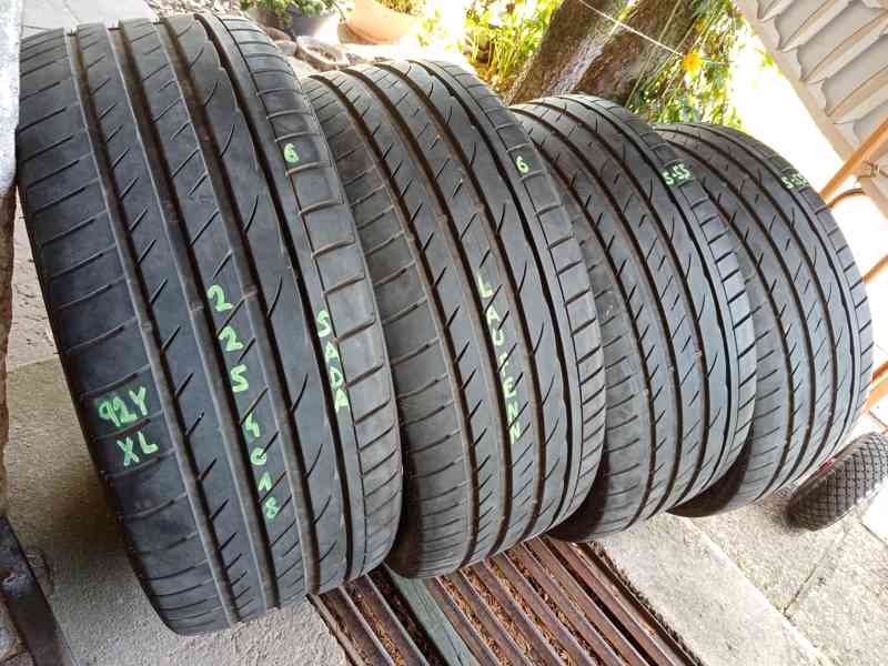 Letní pneu 4kusy 225/40/18 vzorek 80% LAUFENN - dobírka - foto 1