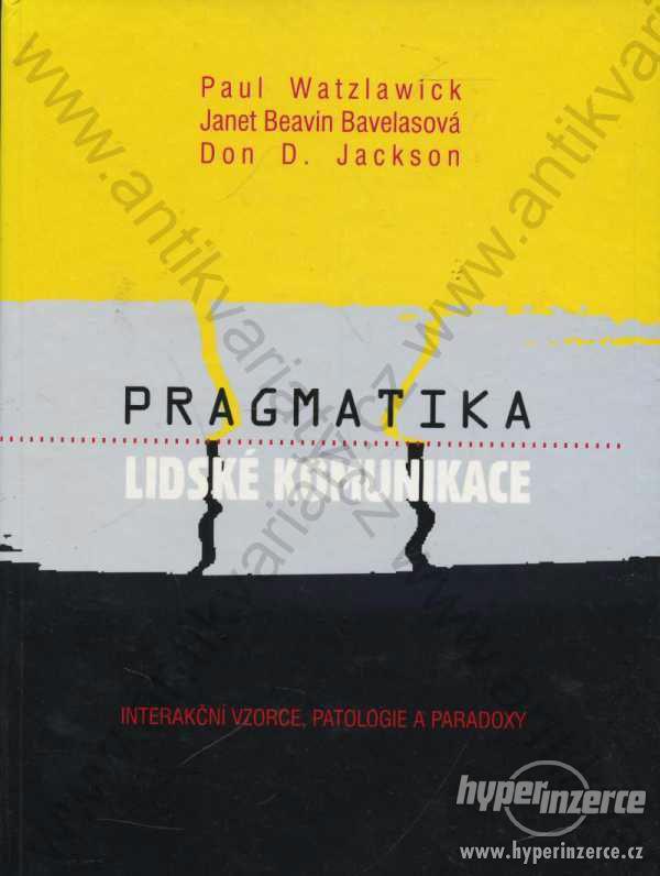 Pragmatika lidské komunikace - foto 1