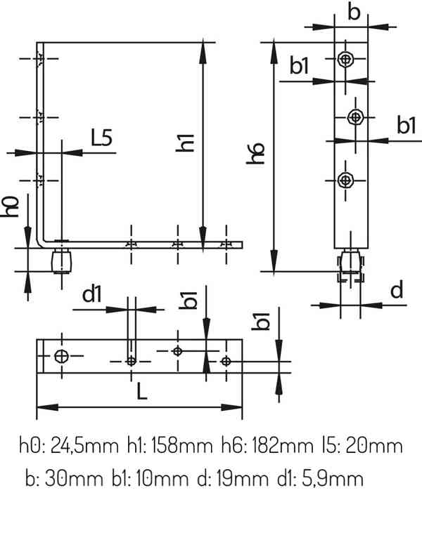 Kování ocelové dveřní, vratové HELM(Woelm) - foto 7