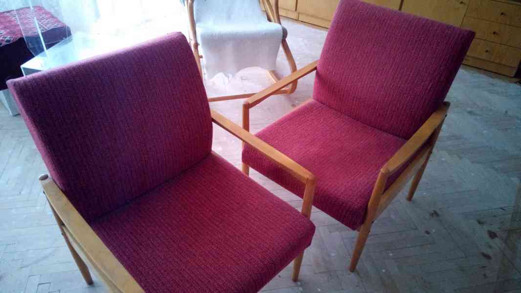 Křeslo JITONA, retro 70. léta - foto 5