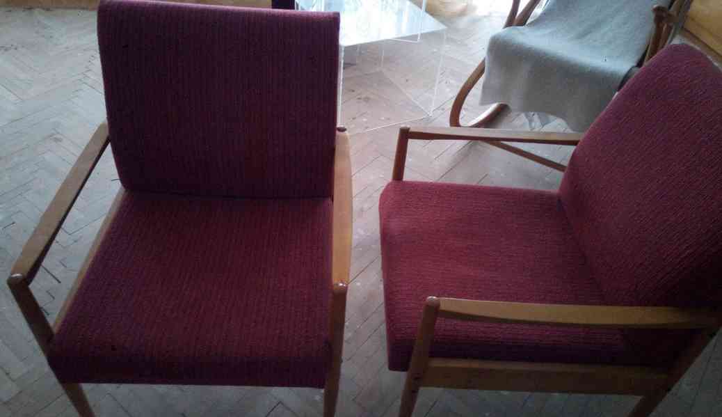 Křeslo JITONA, retro 70. léta - foto 3