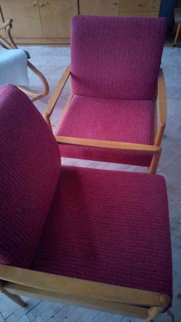 Křeslo JITONA, retro 70. léta - foto 4