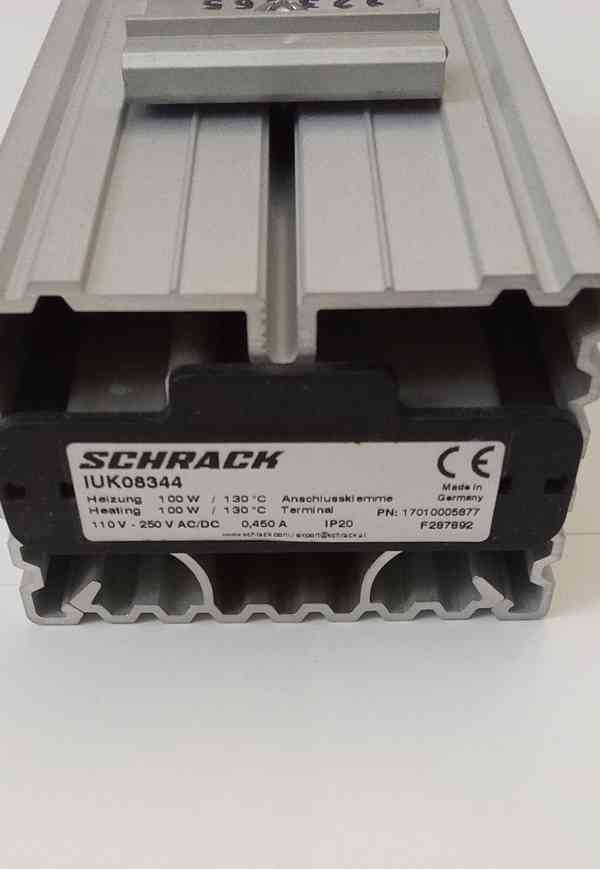 Topné těleso FLH100, SCHRACK IUK08344 100W, 110-250V AC Napá - foto 3