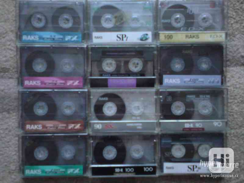 490 zabalených a nahraných MC kazet od 9 Kč - foto 18