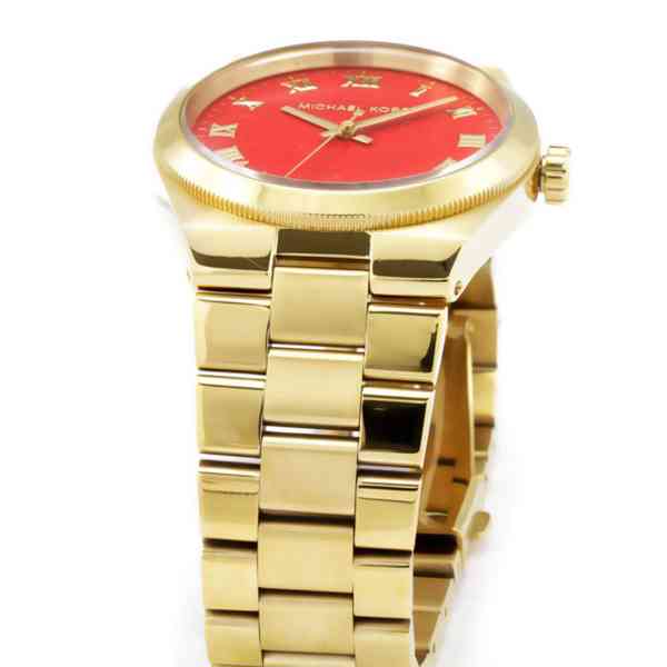 Michael Kors - Dámské pozlacené hodinky Runway Velikost: OS - foto 2