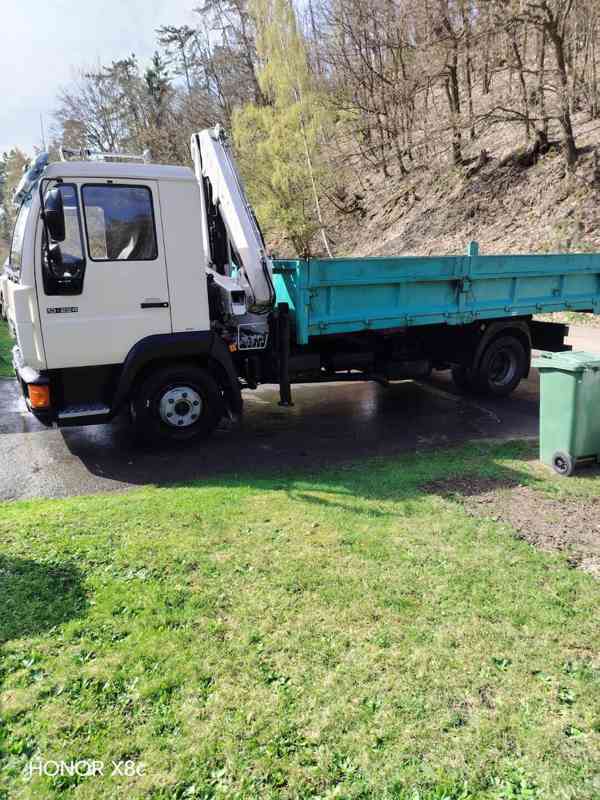 Man 12.224LC sklápěč s hydraulickou rukou - foto 3