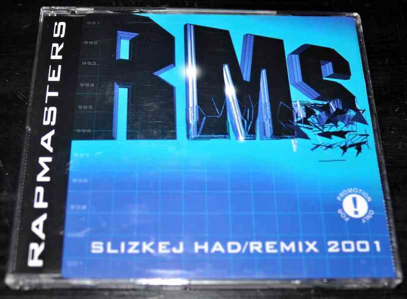 CD MAXI ... RAPMASTERS - SLIZKEJ HAD (remix) - NEJLEVNĚJI!!! - foto 1