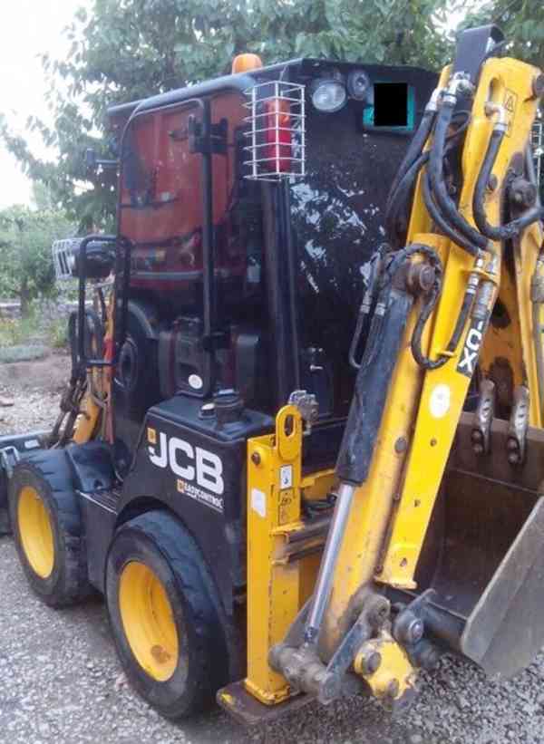 JCB 1CX mini traktorbagr teleskop vidle 4lopaty smykový SPZ - foto 2