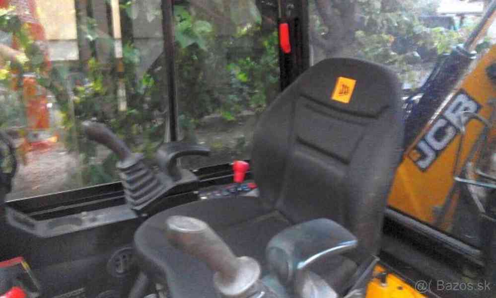 JCB 1CX mini traktorbagr teleskop vidle 4lopaty smykový SPZ - foto 3