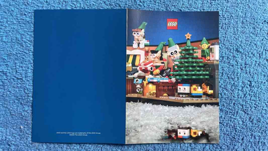 LEGO Vánoční přání 2020 nové nepoužité nepoškozené - foto 1