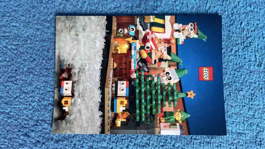 LEGO Vánoční přání 2020 nové nepoužité nepoškozené - foto 3