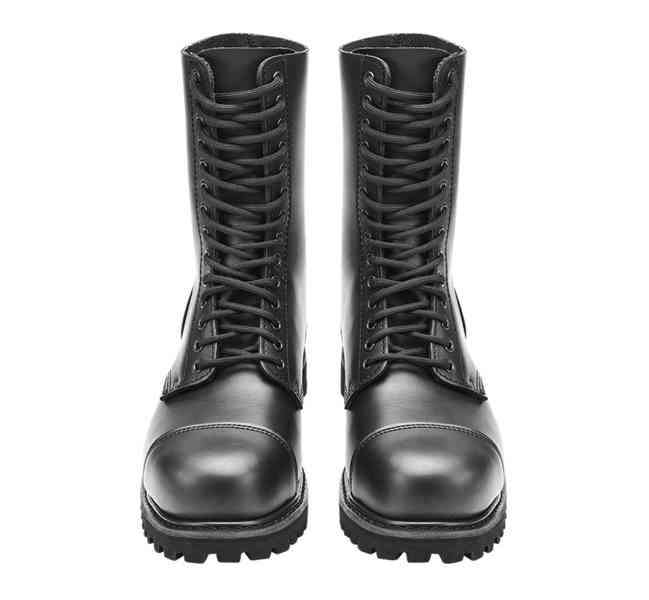 Boty Brandit Phantom Boots 14-dírkové - černé - foto 3