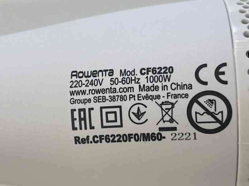 Rowenta EXPRESS AIR BRUSH CF6220F0 - foto 5