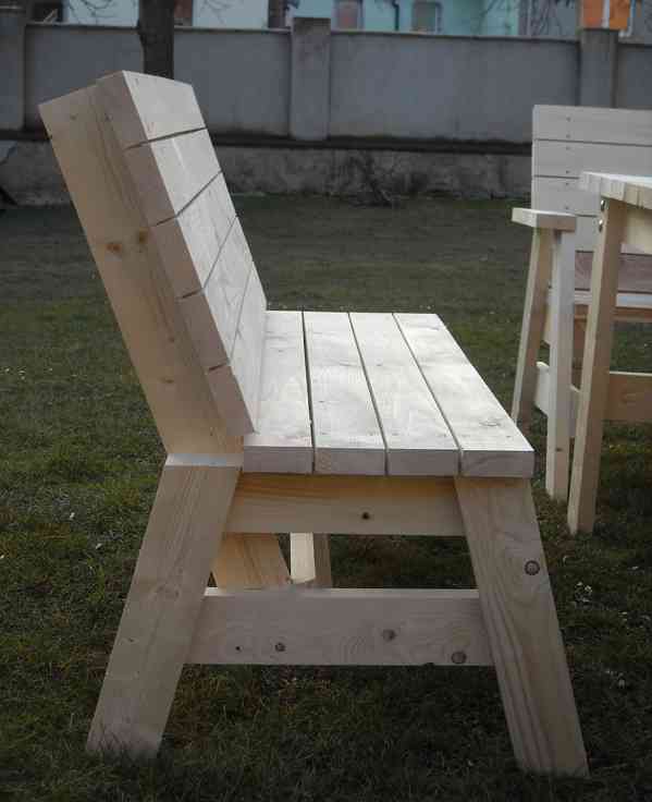 Zahradní nábytek 4+1 masiv 33mm - foto 3