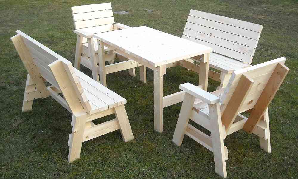 Zahradní nábytek 4+1 masiv 33mm - foto 8